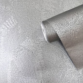 DWP0366-07 Plaster Fan Zen Silver Grey Wallpaper By Galerie DWP0366-07 Plaster Fan Zen Silver Grey Wallpaper By Galerie