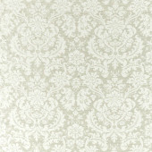 333102 Tours Weave Damask Platinum White Fabric by Zoffany 333102 Tours Weave Damask Platinum White Fabric by Zoffany