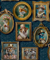 13791 Regal Beasts Statement Wallpaper by Holden Decor