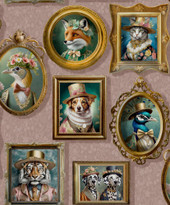 13793 Regal Beasts Statement Wallpaper by Holden Decor