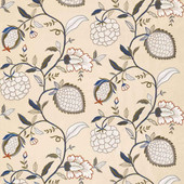 332346 Pomegranate Tree Kensington Walk Indienne Fabric by Zoffany