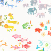 W642/01 One, Two, Three Picturebook II Wallpaper By Villa Nova W642/01 One, Two, Three Picturebook II Wallpaper By Villa Nova