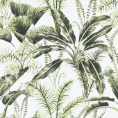 F1366/02 Majorelle Prince of Persia Ivory Fabric by Clarke and Clarke