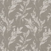 F1440/04 Eternal Origins Silver Fabric by Clarke and Clarke