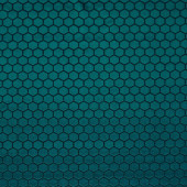 F1565/05 Hexa Illusion Peacock Fabric by Clarke and Clarke F1565/05 Hexa Illusion Peacock Fabric by Clarke and Clarke