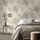GB 9009 Palma Leaf Mocha and Champange Wallpaper By Belgravia Zambaiti Parati GB 9009 Palma Leaf Mocha and Champange Wallpaper By Belgravia Zambaiti Parati