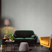 10400-31 Acoustic Wood Panelling Grey Wallpaper By Erismann