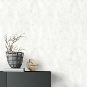 10439-31 Sonata Wood Grain Light Grey Metallic Wallpaper By Erismann