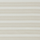 134513 Ayla Indoor Outdoor Weaves II Chalk and Taupe Fabric by Harlequin