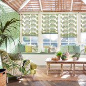 236774 Manila Embroidery Glasshouse Lime Fabric by Sanderson 236774 Manila Embroidery Glasshouse Lime Fabric by Sanderson