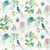226563 Paradesia Glasshouse Botanical Green Fabric by Sanderson