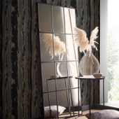 W0223/03 Herrera Metropolitan Noir Wallpaper by Clarke & Clarke