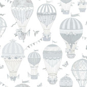 G56542 Just 4 Kids 2 Hot Air Balloons Wallpaper By Galerie G56542 Just 4 Kids 2 Hot Air Balloons Wallpaper By Galerie