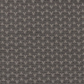 F1324/01 Zion Avalon Charcoal Fabric by Clarke and Clarke