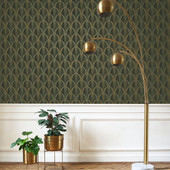 ANFO201047264 Entree Des Artistes Annees Folles Wallpaper by Casadeco