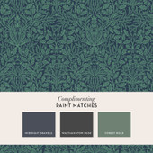 140489 Acorn Heritage Blue William Morris at Home Wallpaper by Graham & Brown 140489 Acorn Heritage Blue William Morris at Home Wallpaper by Graham & Brown
