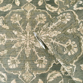 DWP0353-01 Floral Stripe Elegance Wallpaper By Galerie