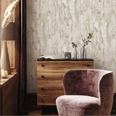 400211 Chiara Taupe Vasari Wallpaper by Rasch 400211 Chiara Taupe Vasari Wallpaper by Rasch