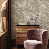 400327 Carlotta Mocha Vasari Wallpaper by Rasch 400327 Carlotta Mocha Vasari Wallpaper by Rasch
