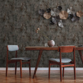 79085-5 CosmoLiving Graphite Groove by Cosmopolitan