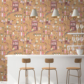 BMGI006/05C Liquid Lab Sunrise Wallpaper by Brand McKenzie