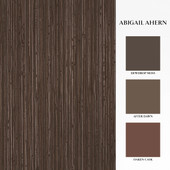 140100 Fibre Stripe Chocolate Wallpaper by Abigail Ahern