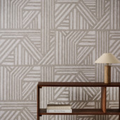 113324 Crater Defined Momentum Slate Wallpaper by Harlequin