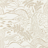 113266 Falling Foss Oakham Linen Wallpaper by Scion