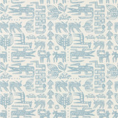 113288 Twycross Oakham Coast blue Wallpaper by Scion
