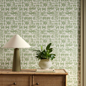113289 Twycross Oakham Pine Wallpaper by Scion