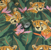 100371AH Jungle Leopard by Wallpaper by Arthouse