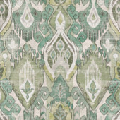 142304 Daraee Tapestry Green Wallpaper by Graham & Brown