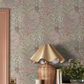 142323 Vendura Weave Pink Wallpaper by Graham & Brown