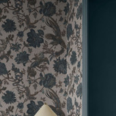 143240 Eternal Weave Denim Wallpaper by Graham & Brown