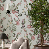 142339 Allurium Soft Pink Wallpaper by Graham & Brown