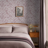 142346 Archivist’s Leaf Pink Wallpaper by Graham & Brown