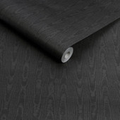 142361 Moire Charcoal Wallpaper by Graham & Brown