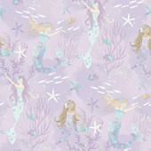 G78391 Mermaids Tiny Tots 2 Wallpaper by Galerie G78391 Mermaids Tiny Tots 2 Wallpaper by Galerie