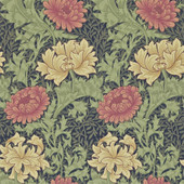212549 ( DARW212549 ) Chrysanthemum Archive II Wallpaper by Morris & Co 212549 ( DARW212549 ) Chrysanthemum Archive II Wallpaper by Morris & Co