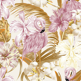  3D Pink Flower 1233 Wall Paper Print Decal Deco Wall