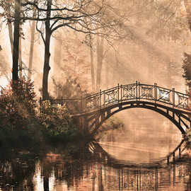 DD118624 Park Bridge Designwalls Wallpaper by A S Creation