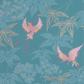 W5603-10 Grove Garden Folium Wallpaper By Osborne & Little