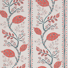 NCW4390-05 Pomegranate Trail Ashdown Wallpaper By Nina Campbell