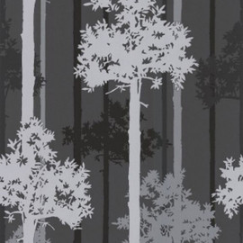 30-439 Superfresco Easy Poise Nottingham Silver Grey and Black Wallpaper by Graham & Brown