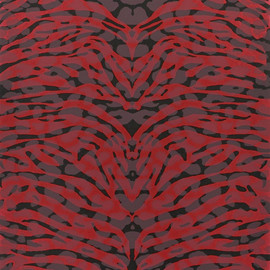 PCL665/06 Pantigre Nouveaux Mondes Wallpaper by Christian Lacroix
