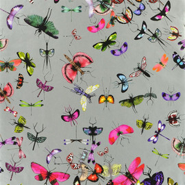 PCL666/06 Mariposa Nouveaux Mondes Wallpaper by Christian Lacroix