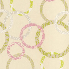 PW78019/08 Roundel Homes and Gardens II Wallpaper by Baker Lifestyle