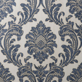 M95622 Milano Vymura Damask Blue Wallpaper by Fine Décor M95622 Milano Vymura Damask Blue Wallpaper by Fine Décor