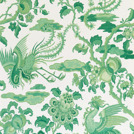 BW45087-3 Chifu Emerald Signature II Wallpaper by GP & J Baker