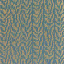 BW45085-4 Herringbone Teal Signature II Wallpaper by GP & J Baker